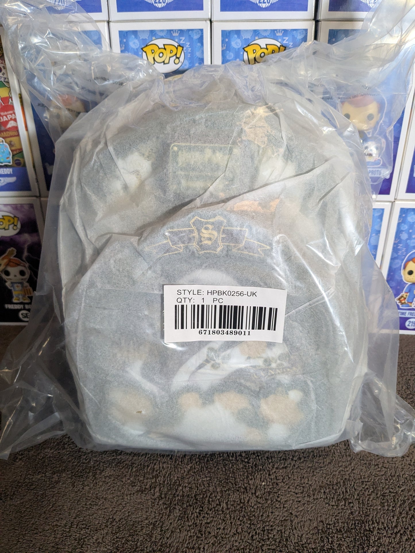 Loungefly : Slytherin House Tattoo Mini Backpack 🐍