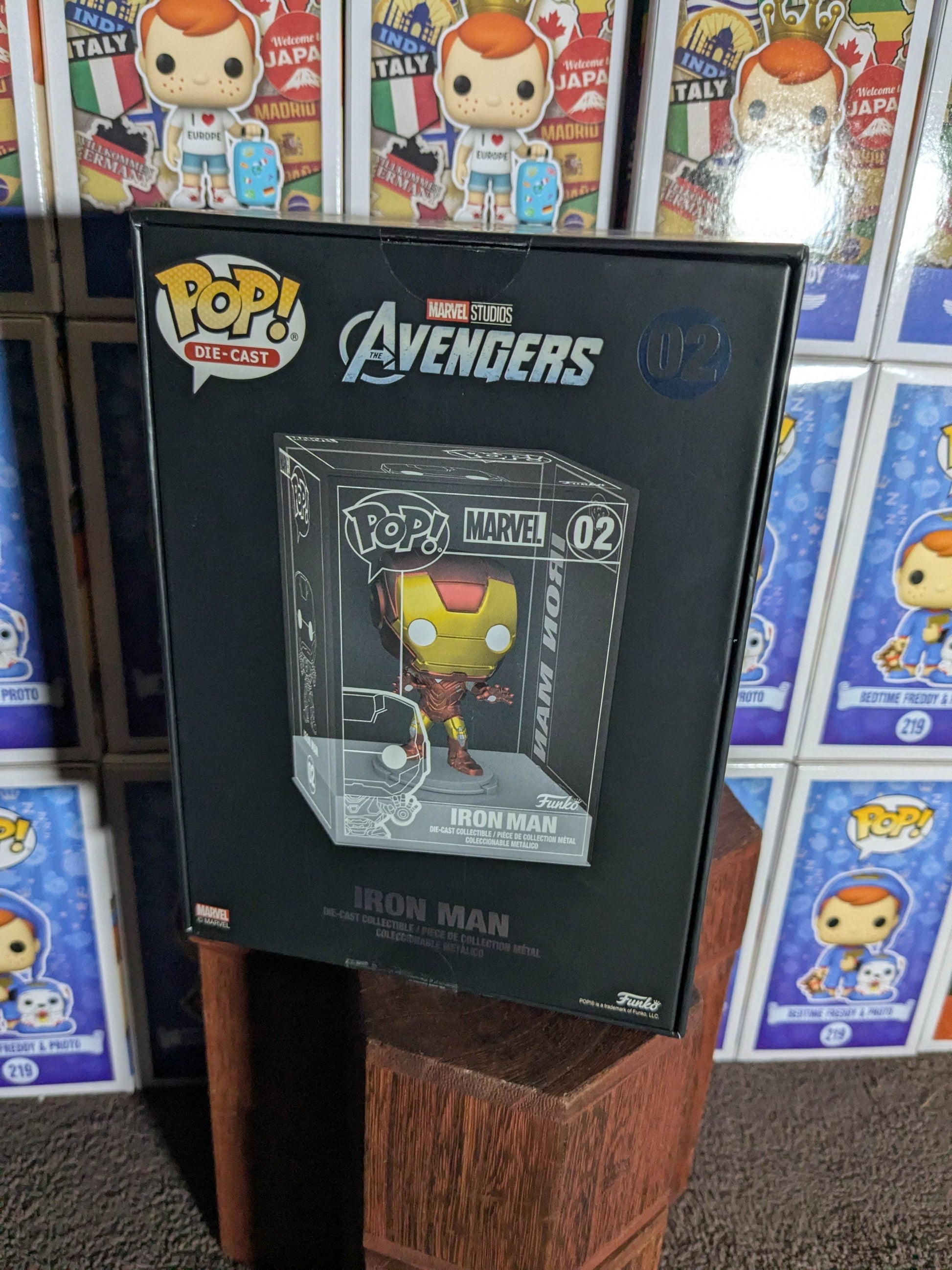 Funko pop 02 : Iron Man Die-Cast - CapyToys