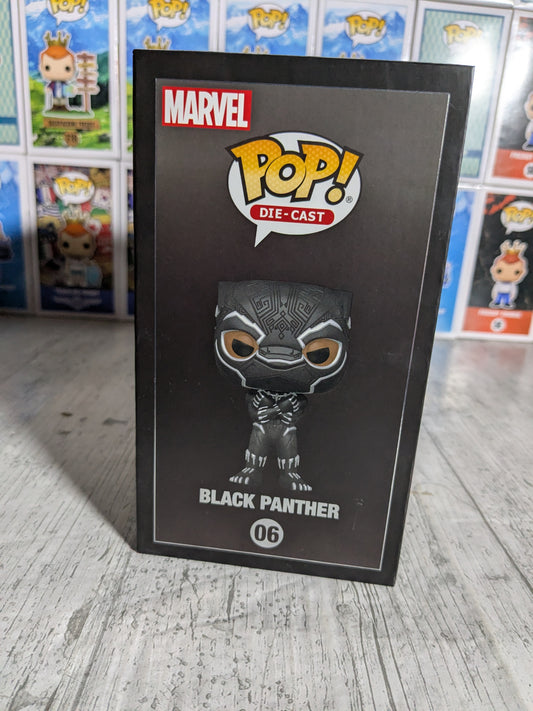 Funko pop 06 - Black Panther Die-Cast