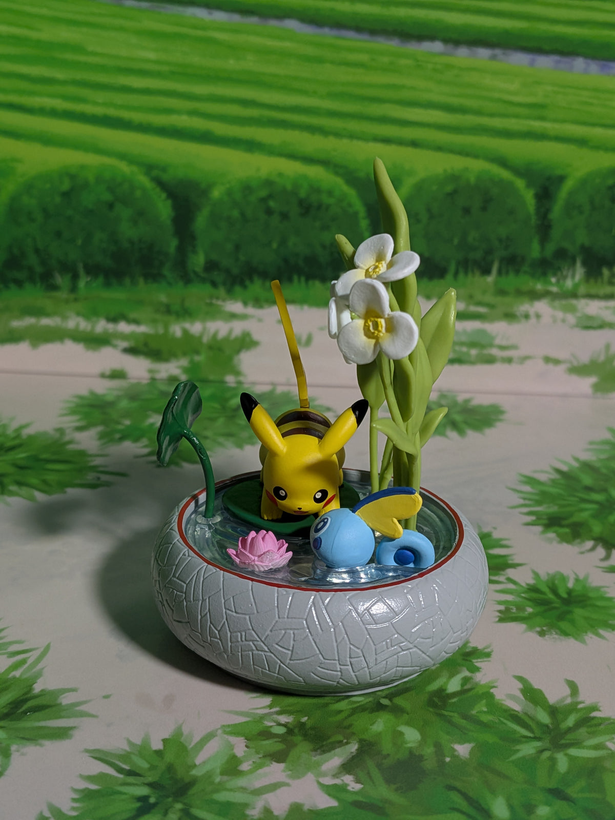 Re-Ment Pokémon - Pikachu & Larméléon / Sobble - Pocket Bonsai 3