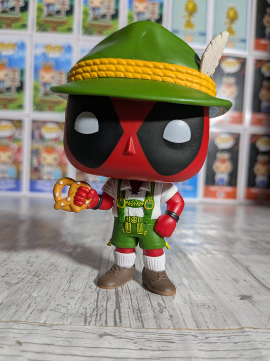 Funko pop 1341 : Lederhosen Deadpool (Opened)