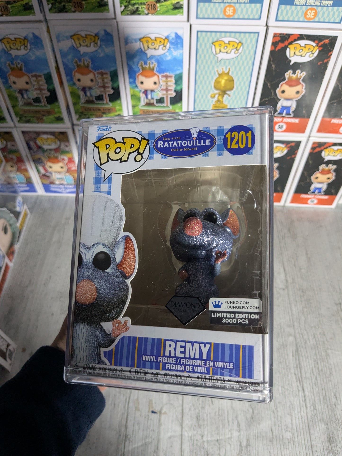 Funko pop 1201 - Remy (Funko x Loungefly/3000PCS/Diamond/ Damaged Box)