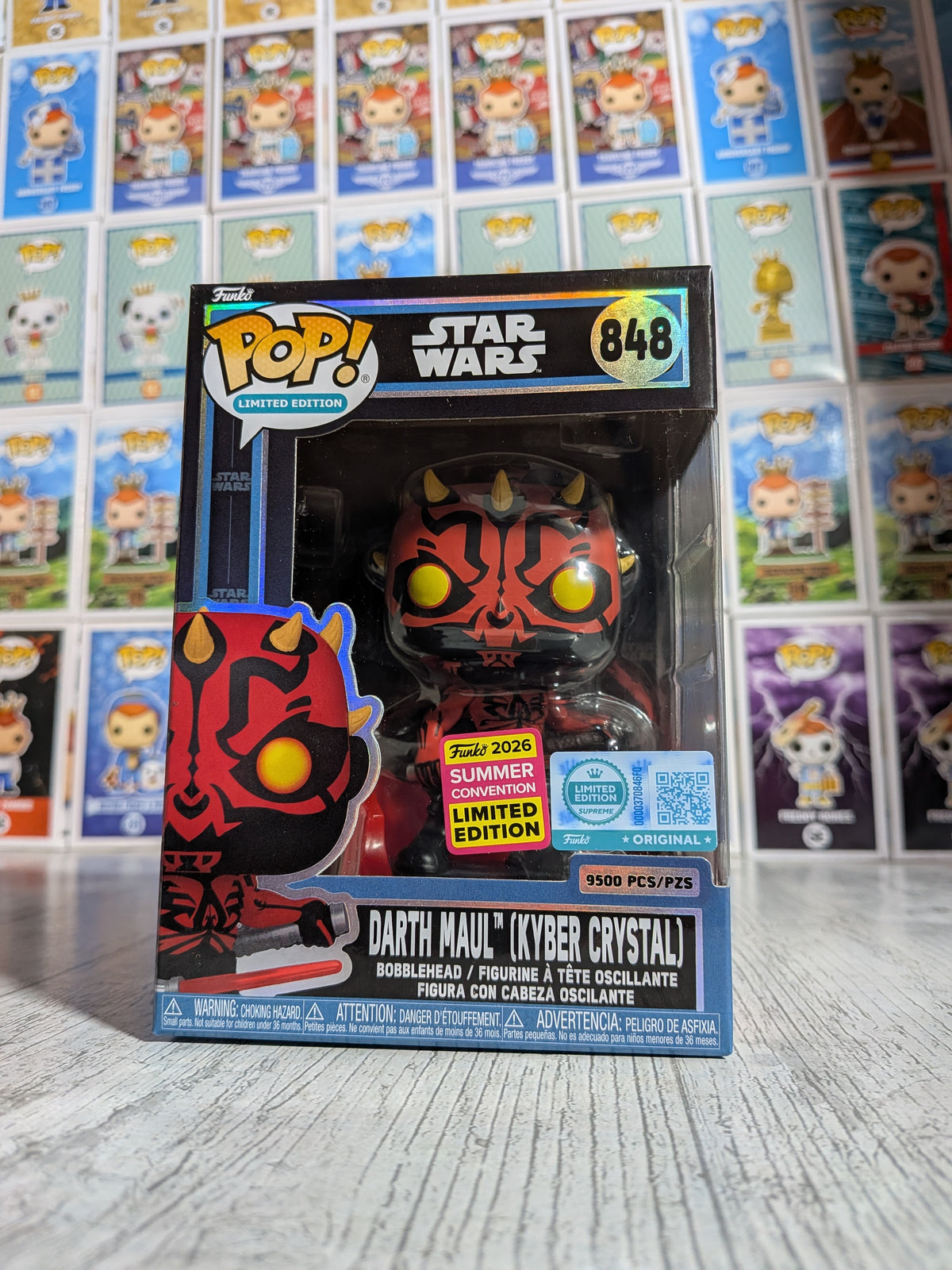Funko Pop! Star Wars #848 - Darth Maul (Kyber Crystal) (SC2026/9500PCS)