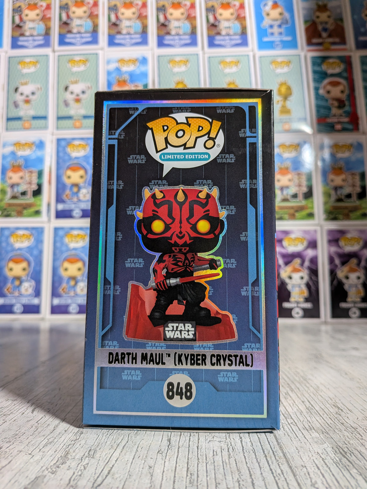 Funko Pop! Star Wars #848 - Darth Maul (Kyber Crystal) (SC2026/9500PCS)