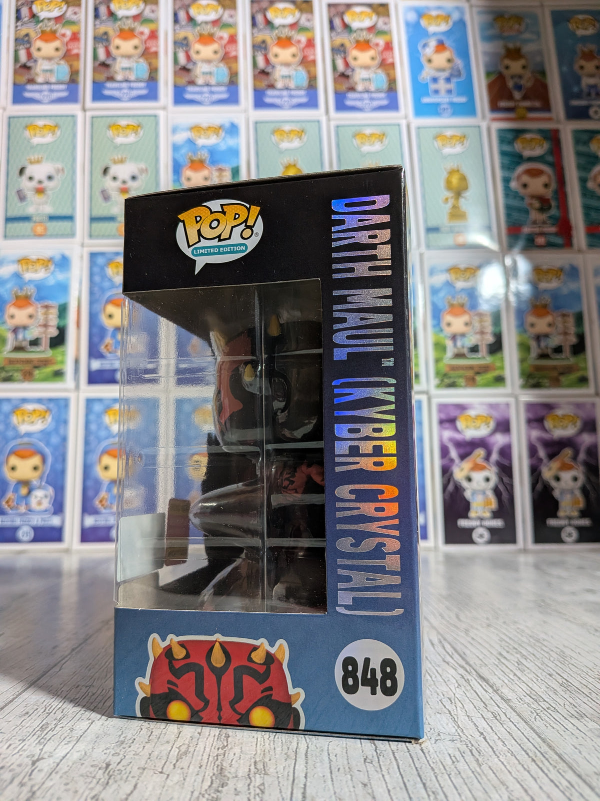 Funko Pop! Star Wars #848 - Darth Maul (Kyber Crystal) (SC2026/9500PCS)