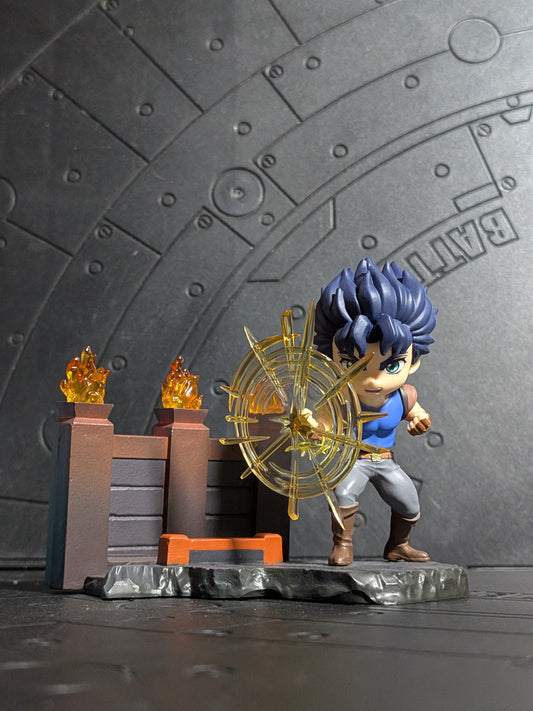 Re-Ment JoJo's Bizarre Adventure Phantom Blood & Battle Tendency auf DESK – Kollektion: Jonathan Joestar