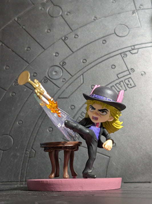 Re-Ment JoJo's Bizarre Adventure Phantom Blood & Battle Tendency auf DESK – Kollektion: Robert E. O. Speedwagon