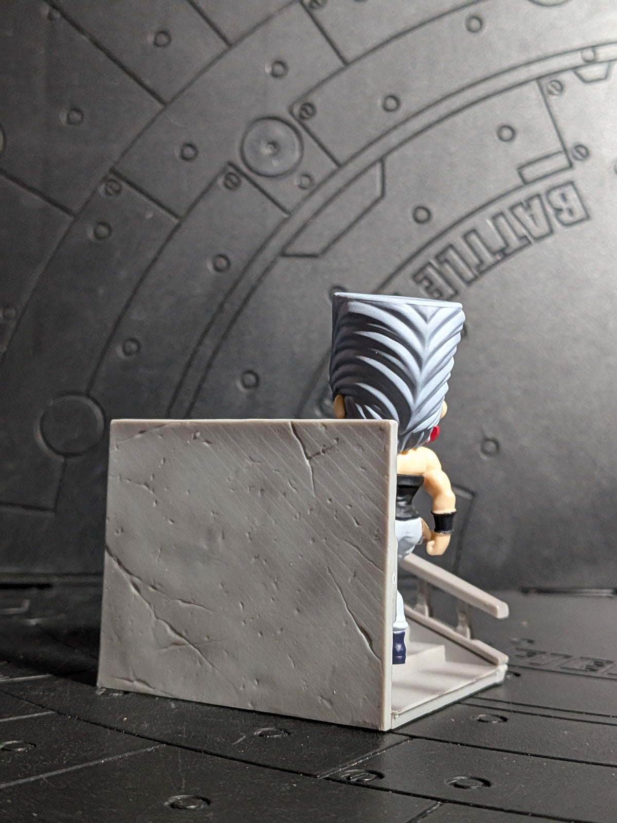 Re-Ment JoJo's Bizarre Adventure Stardust Crusaders : STAND on DESK -Fate- : Jean Pierre Polnareff