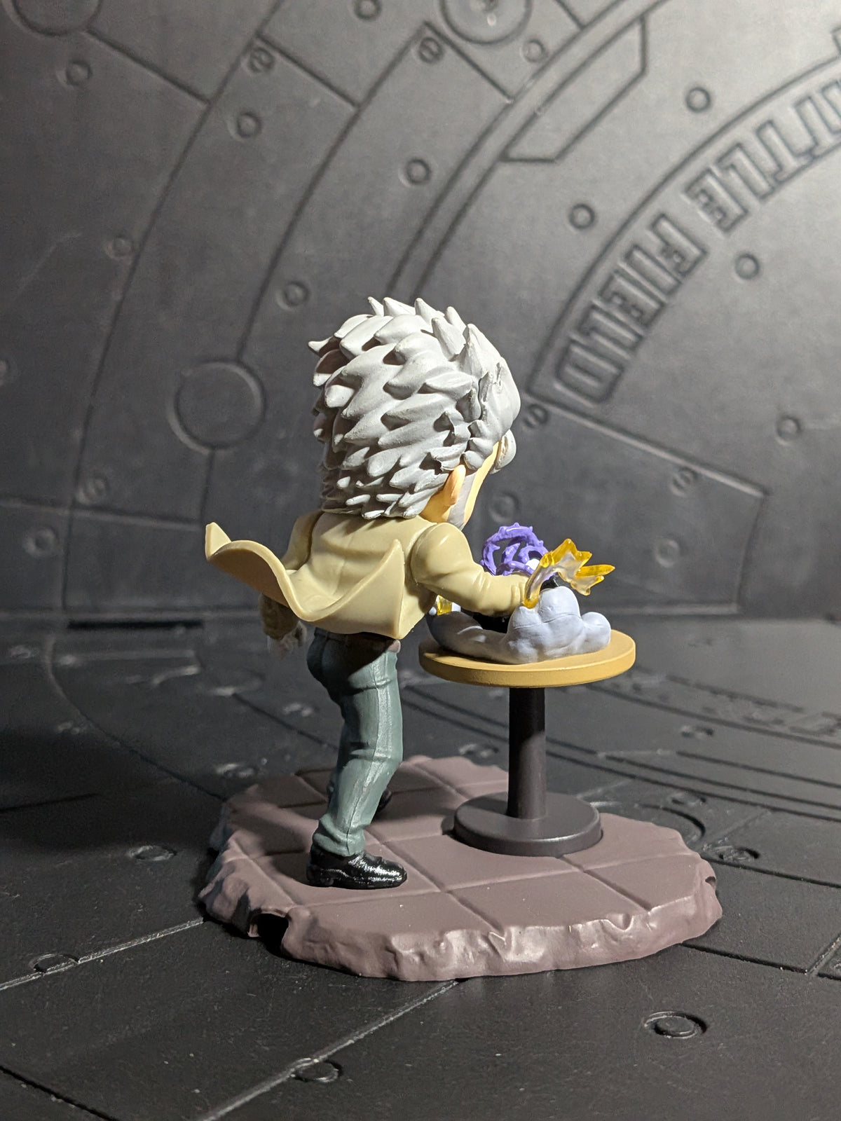 Re-Ment JoJo's Bizarre Adventure Stardust Crusaders : STAND on DESK -Fate- : Joseph Joestar