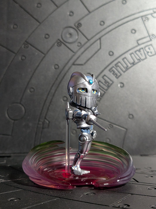 Re-Ment JoJo's Bizarre Adventure Stardust Crusaders : STAND on DESK -Fate- : Silver Chariot