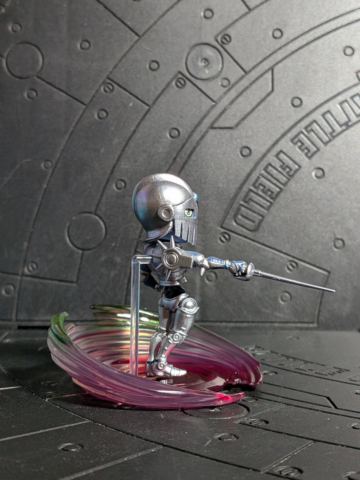 Re-Ment JoJo's Bizarre Adventure Stardust Crusaders : STAND on DESK -Fate- : Silver Chariot