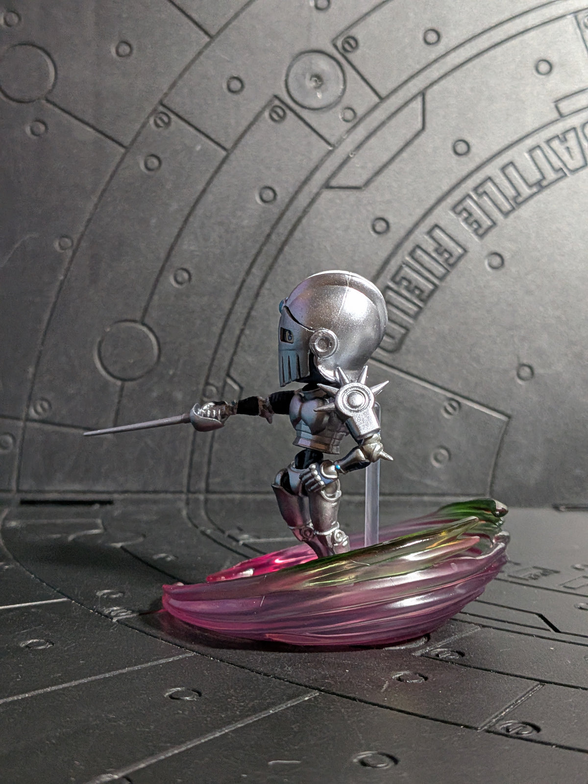 Re-Ment JoJo's Bizarre Adventure Stardust Crusaders : STAND on DESK -Fate- : Silver Chariot