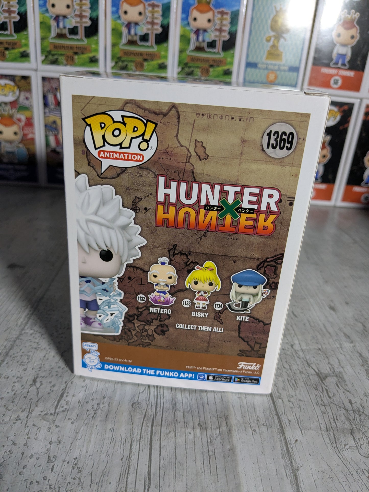Funko pop 1369 : Killua Zoldyck (Glow)