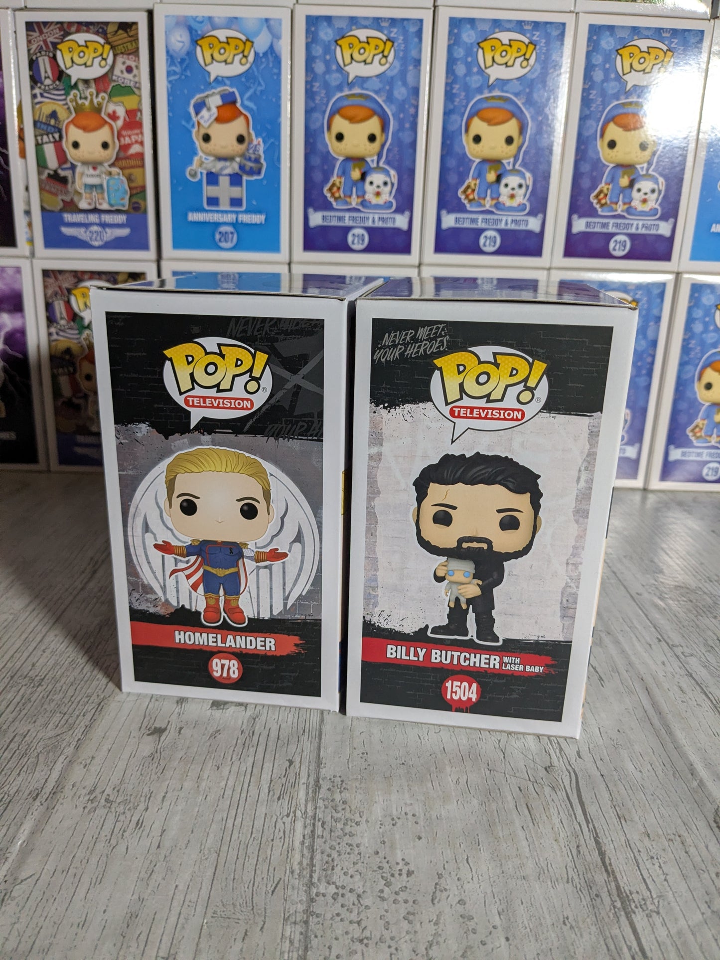 Funko pop The Boys - Homelander & Billy Butcher (Bundle)