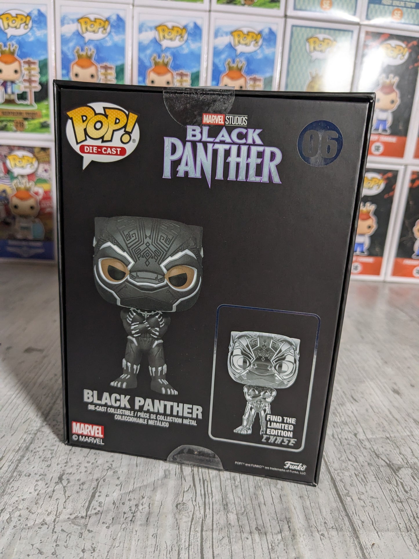 Funko pop 06 : Black Panther Die-Cast