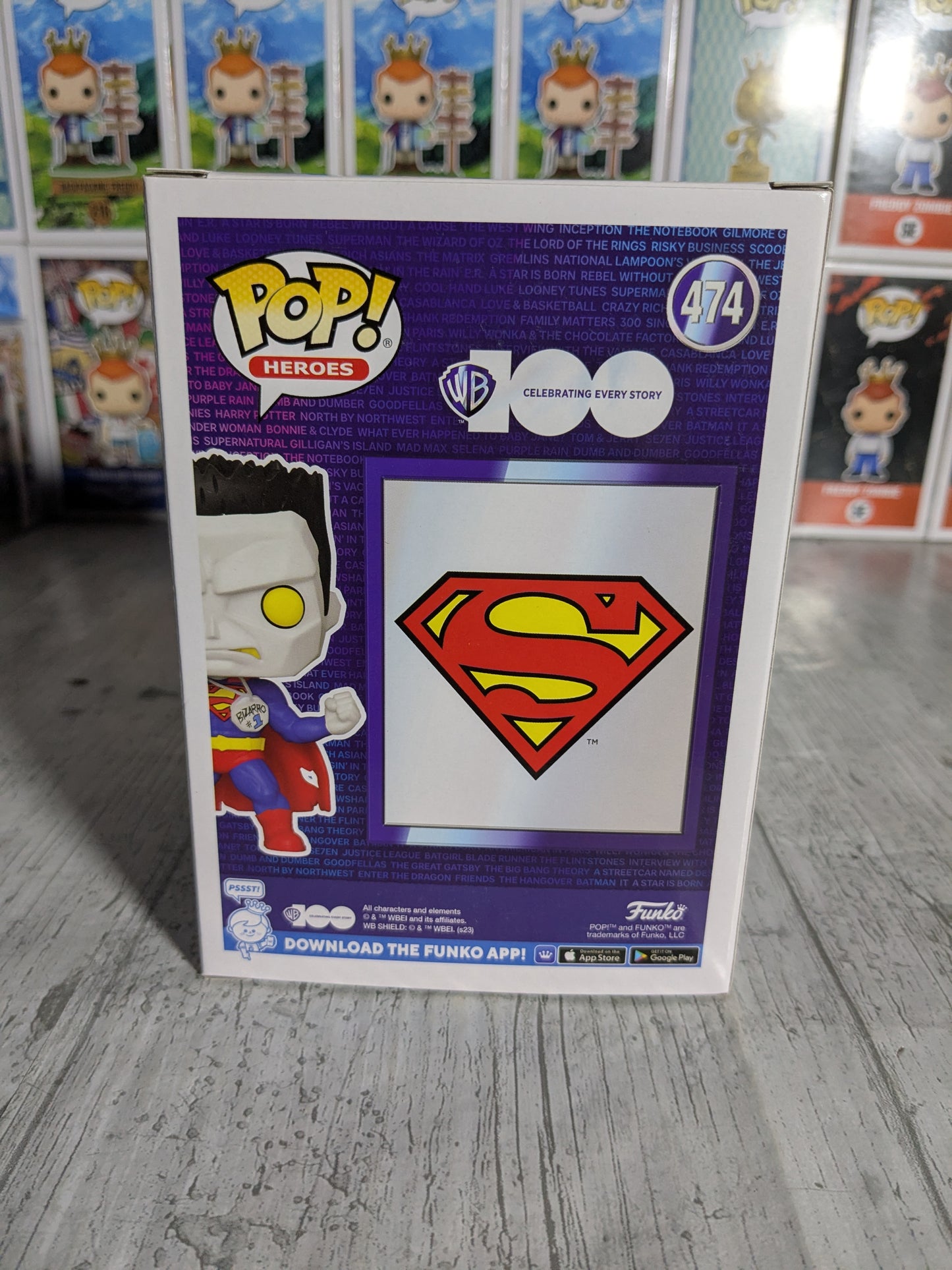 Funko pop 474 : Bizarro Superman (SC2023)