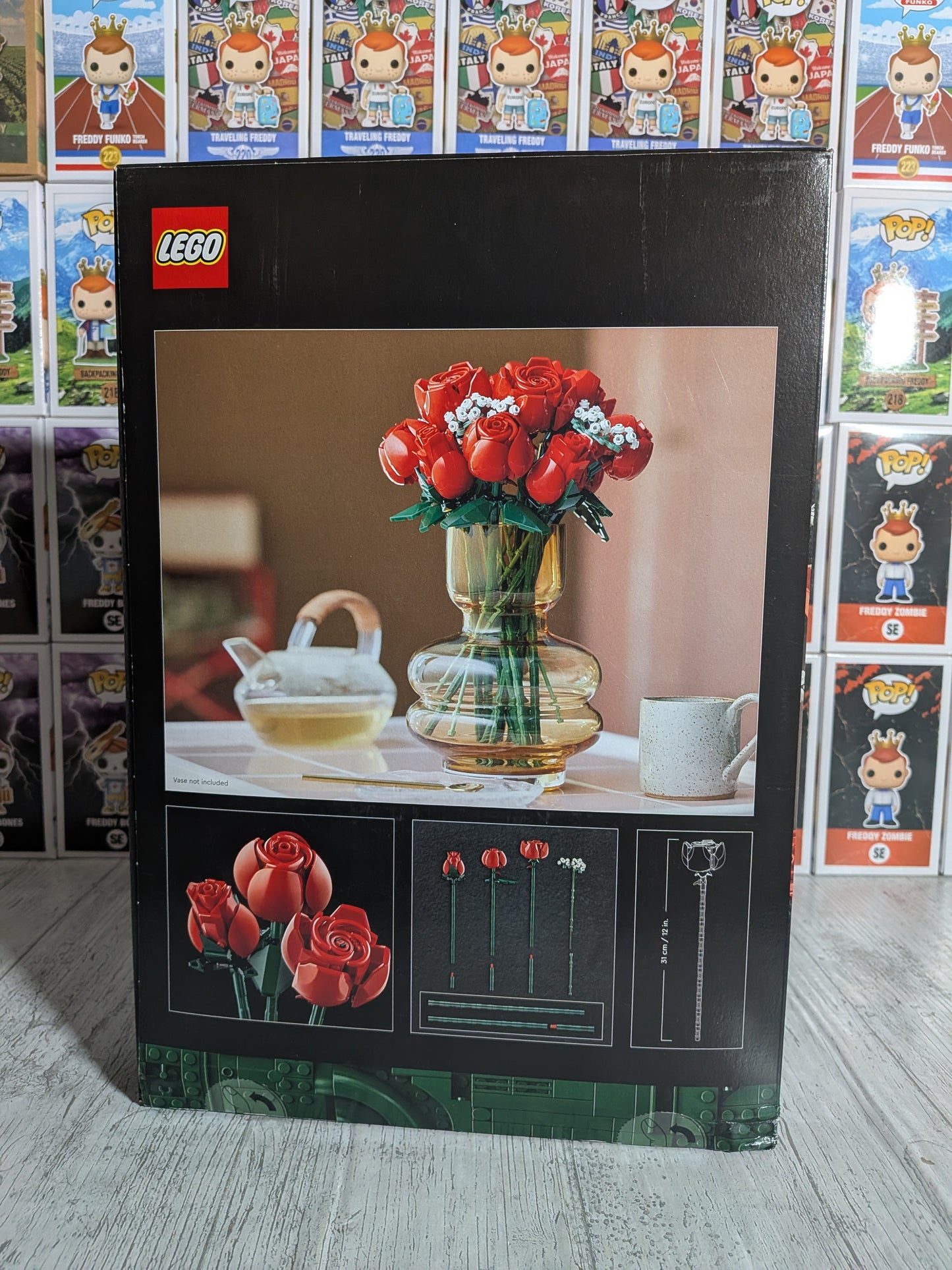 LEGO Icons #10328 – Rosenstrauß (Beschädigte Verpackung)