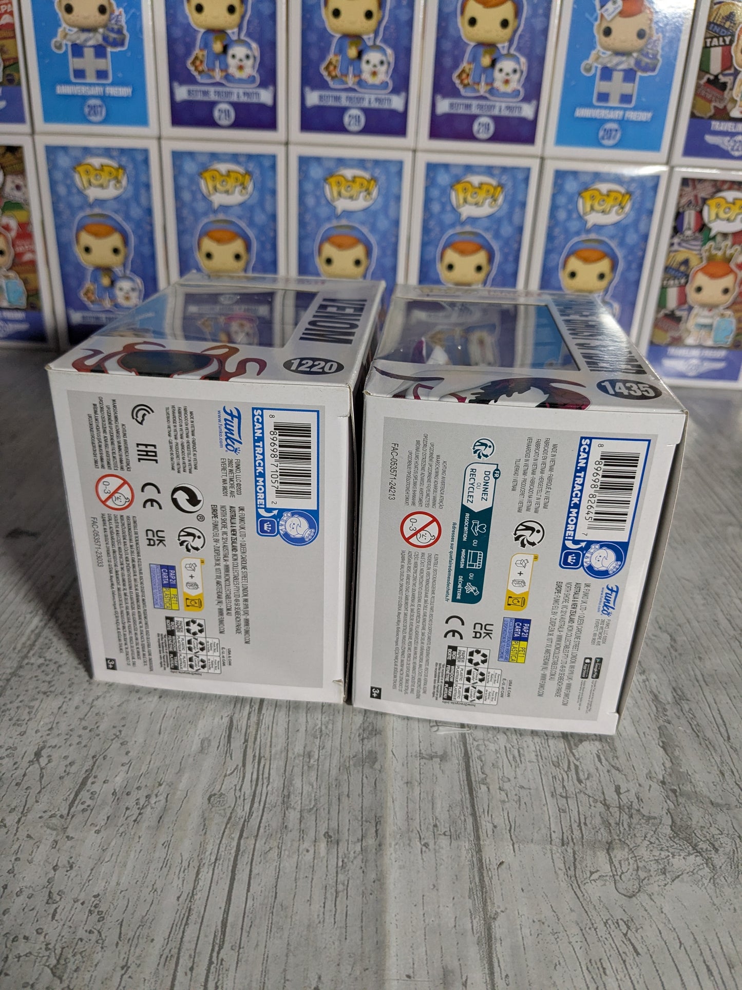 Funko pop Marvel Comics - Venom & Carnage Ghost Spider (Bundle)