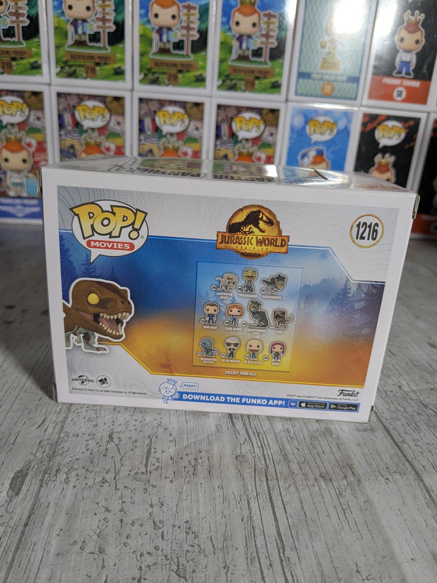 Funko pop 1216 : Atrociraptor (Panthera)