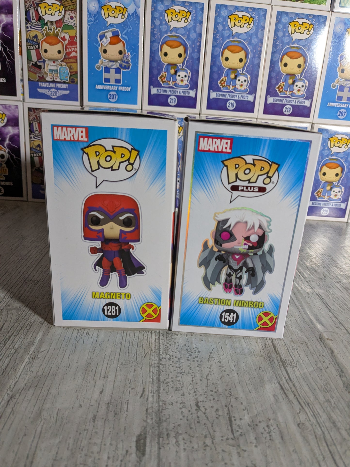 Funko pop Marvel Studios X-Men '97 - Magneto & Bastion Nimrod