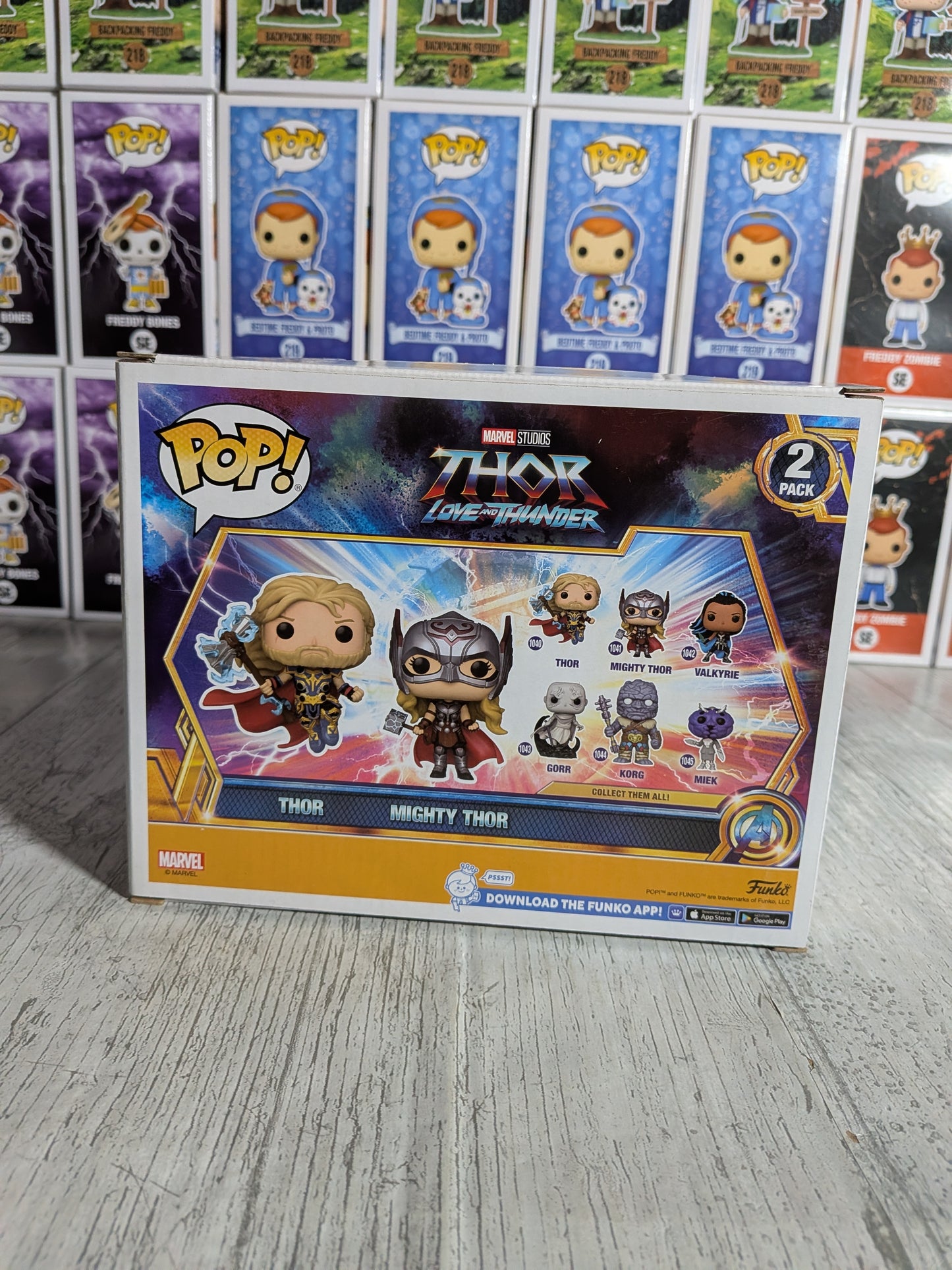 Funko Pop Marvel Studios Thor Love &amp; Thunder – Thor &amp; Mighty Thor