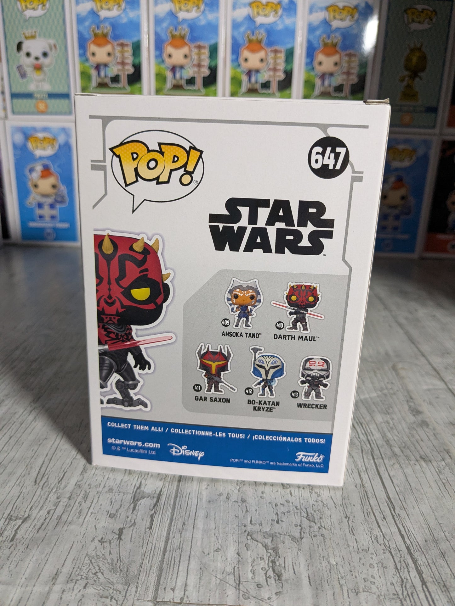 Funko pop 647 : Darth Maul (FC2023)