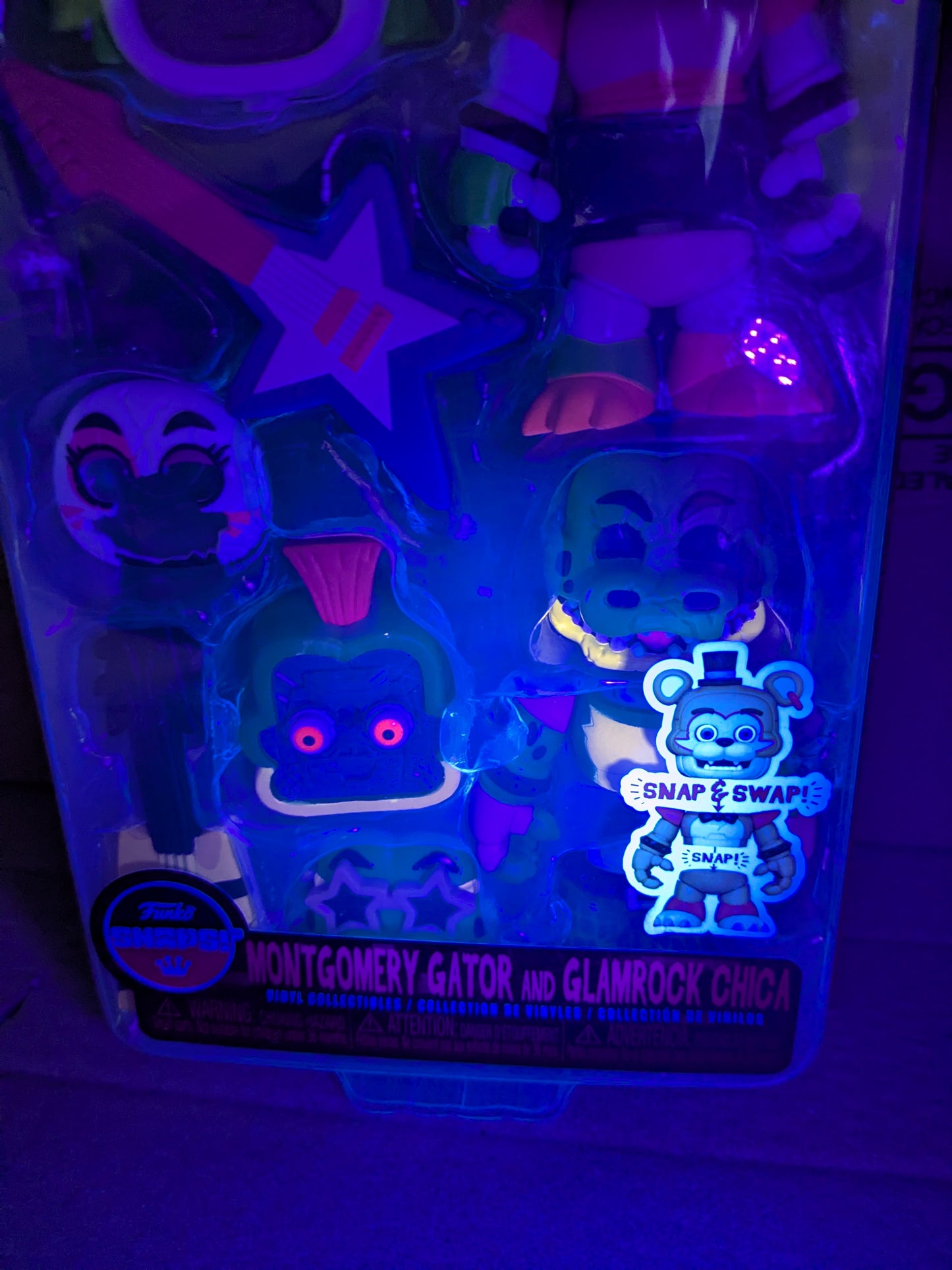 Funko Snaps: Montgomery Gator e Glamrock Chica