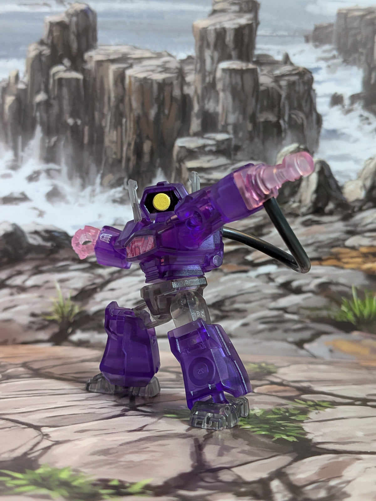 Blokees - Transformers Heavy Metal War (DV03) - Glittering Shockwave (~4-6cm)