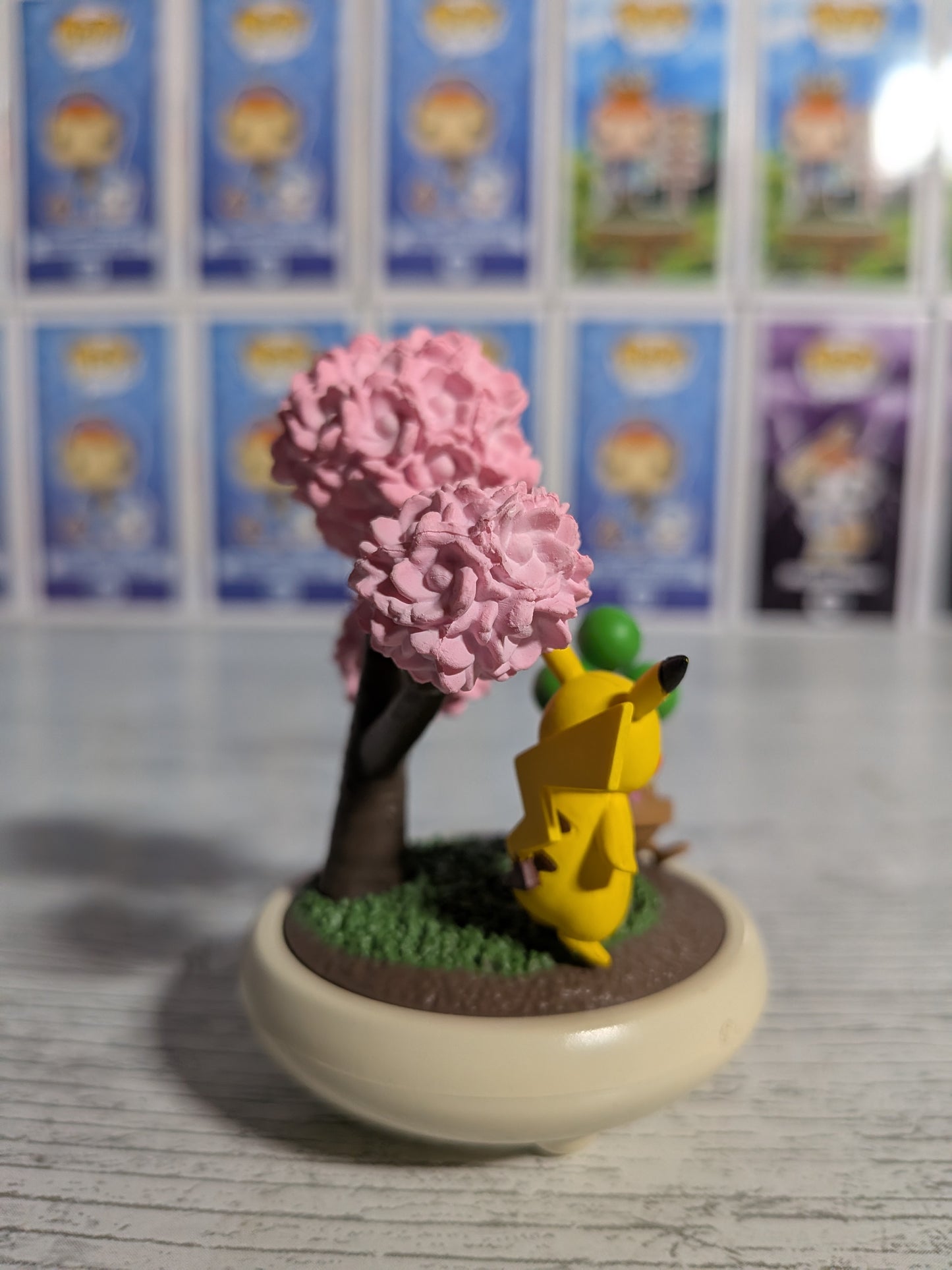 Re-Ment Pokémon - Pikachu & Manzaï / Bonsly - Pocket Bonsai 2