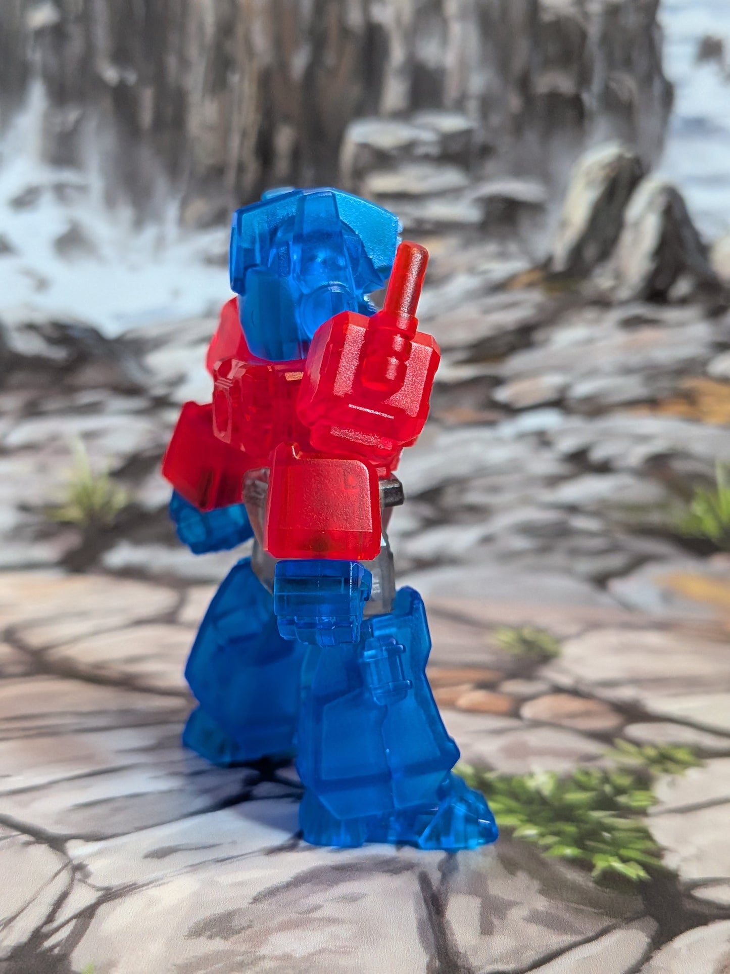 Blokees - Transformers Defender Version 05 - Brilliant-Optimus Prime (~4-6cm)