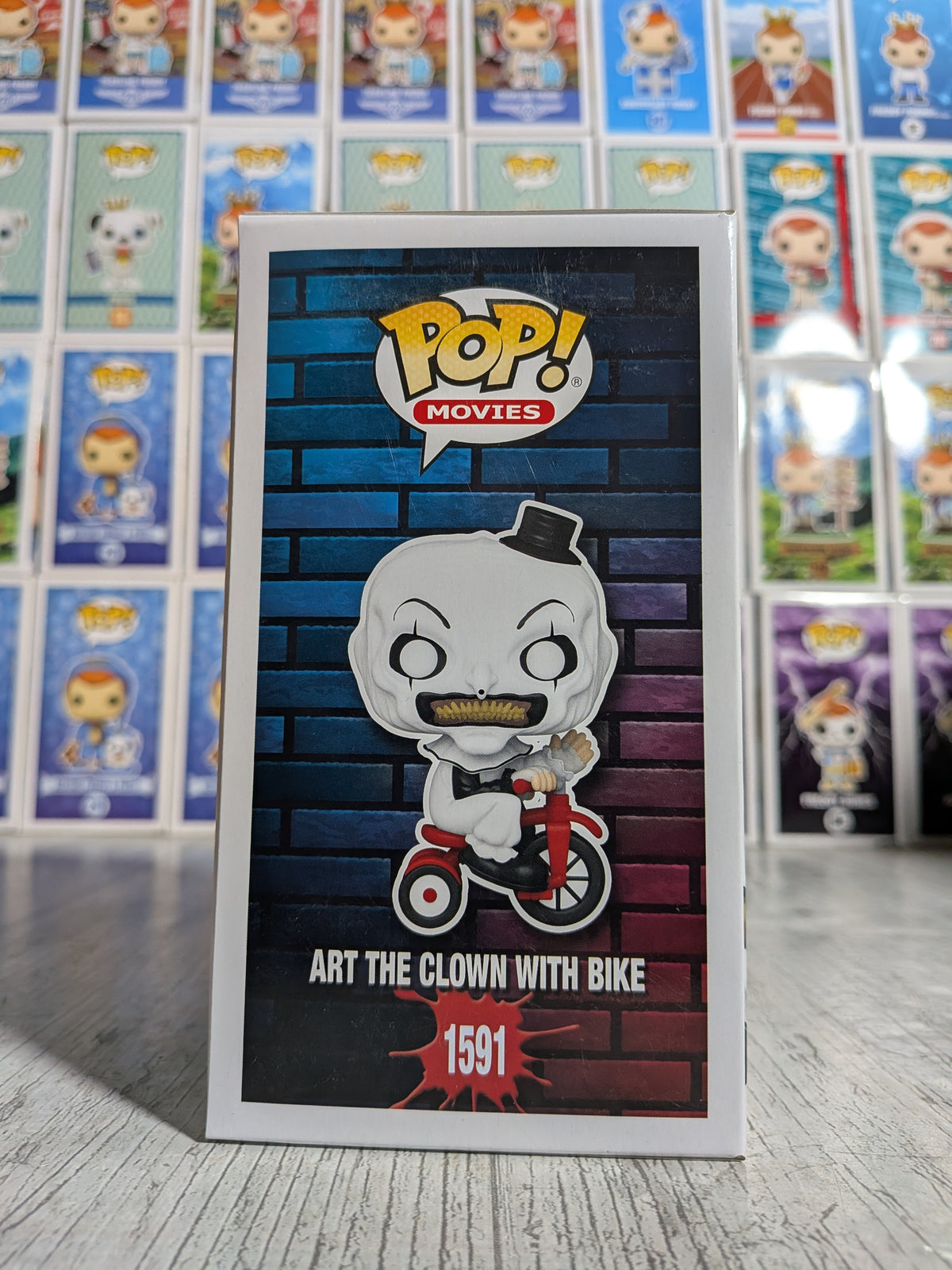 Funko Pop! Movies Terrifier #1591 - Art the Clown with Bike