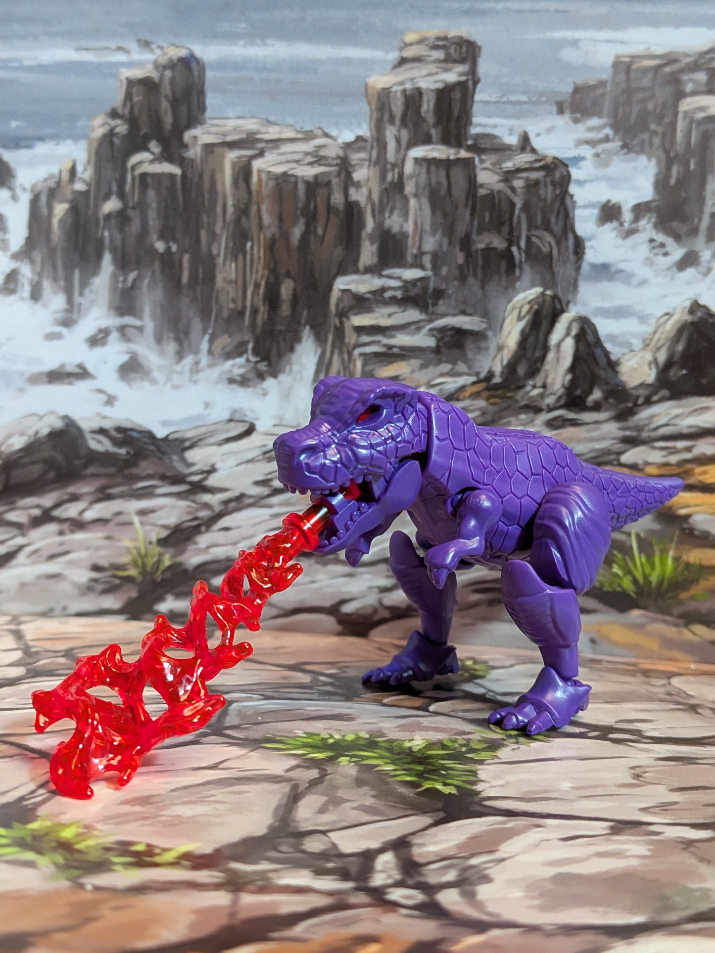 Blokees - Transformers Defender Version 06 - BW-Megatron-T. rex (~4-6cm)