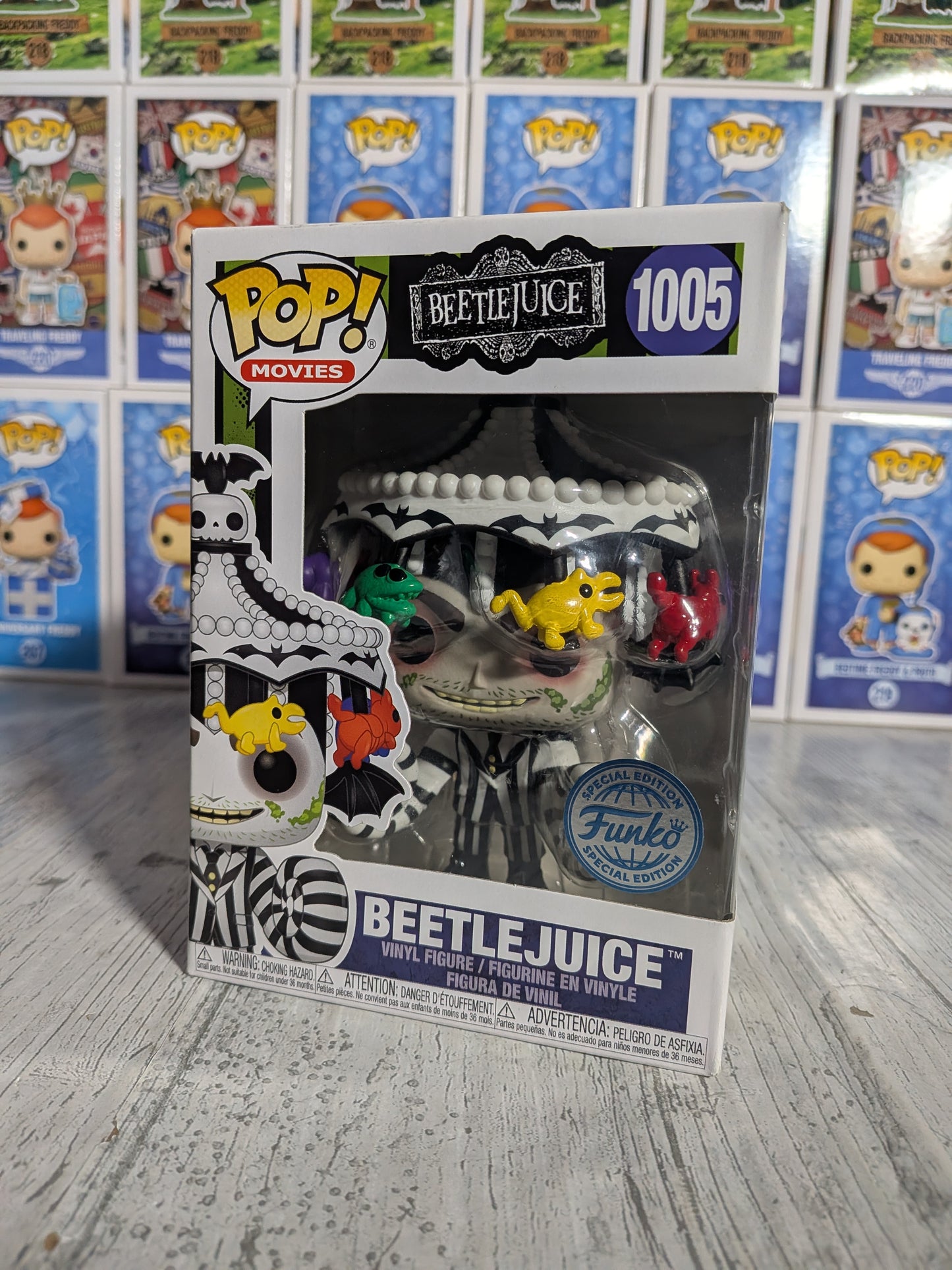 Funko pop Beetlejuice #1005 - Beetlejuice (Damaged Box)