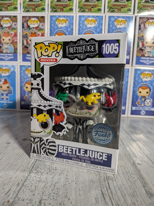 Funko pop Beetlejuice #1005 - Beetlejuice (Damaged Box)