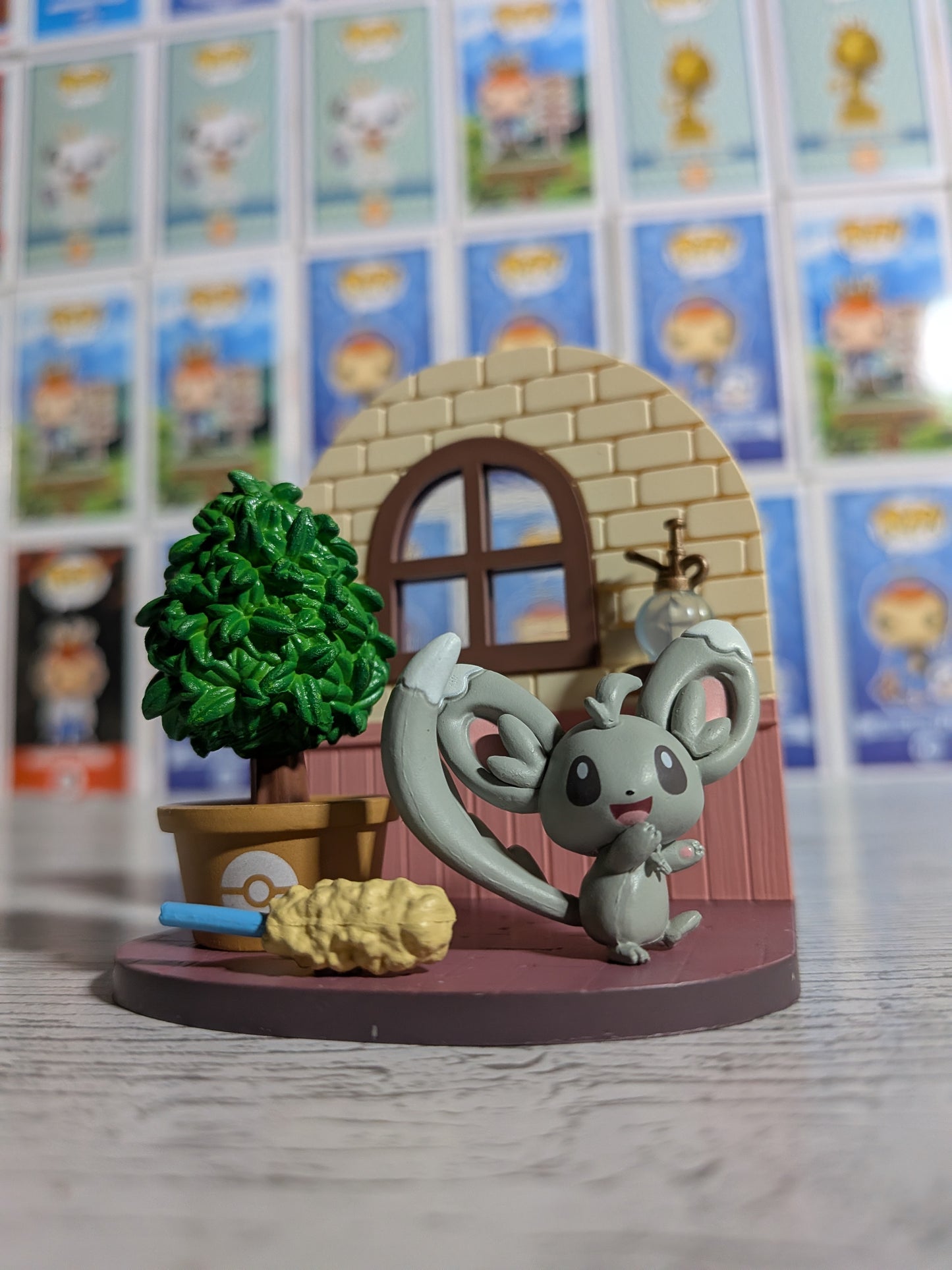 Re-Ment Pokémon - Chinchidou / Minccino - DesQ Relaxing Home