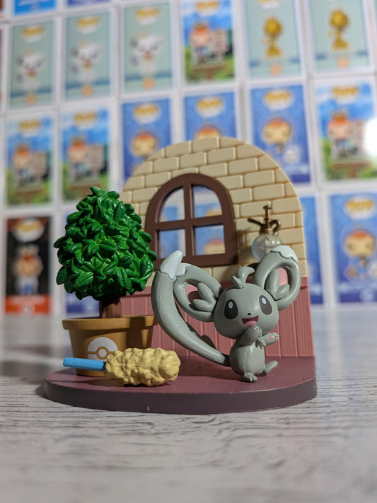 Re-Ment Pokémon - Chinchidou / Minccino - DesQ Relaxing Home