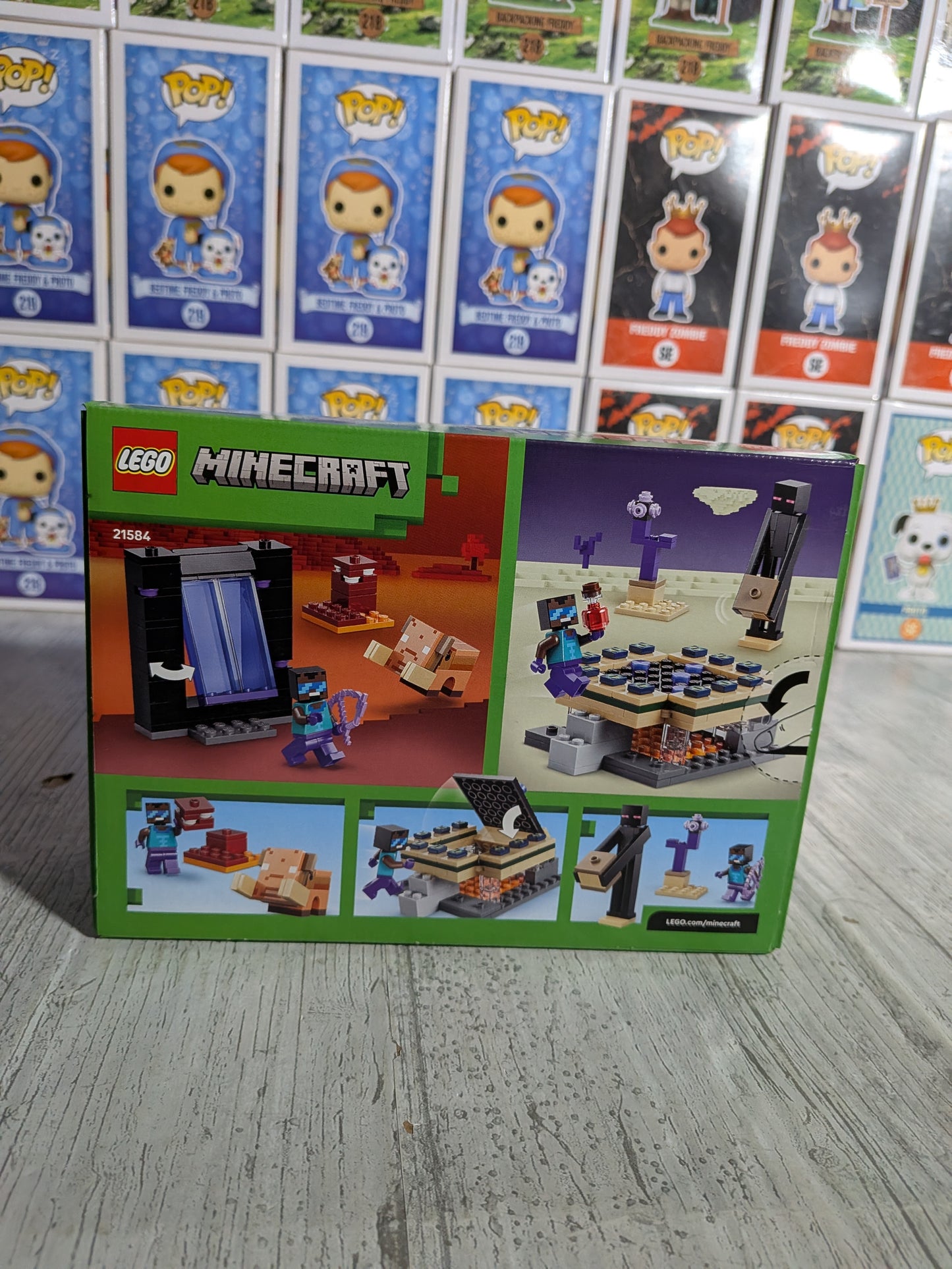 LEGO Minecraft #21584 – Nether- und Endportal-Reise