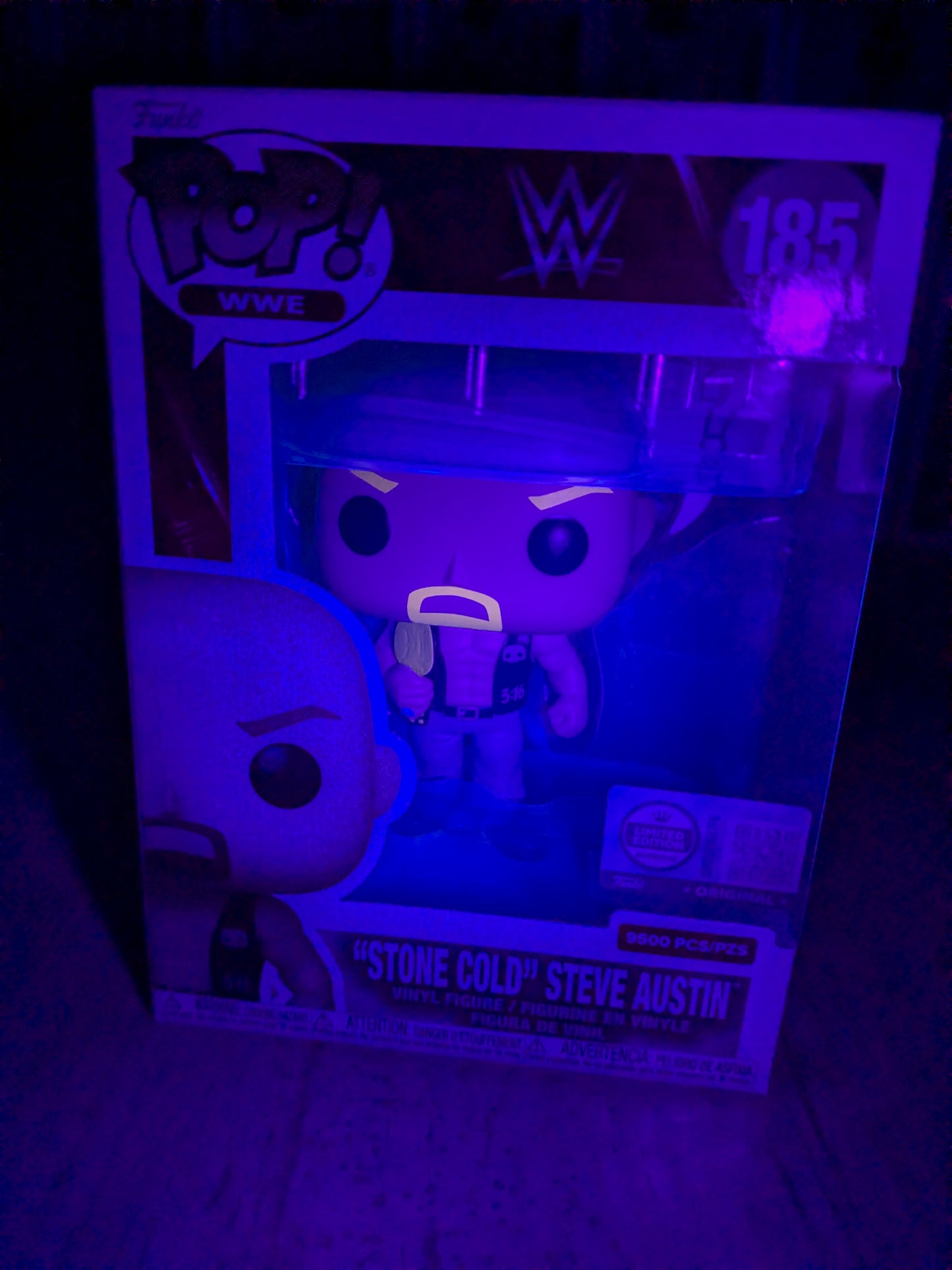 Funko pop WWE #185 - "Stone Cold" Steve Austin (9500PCS)