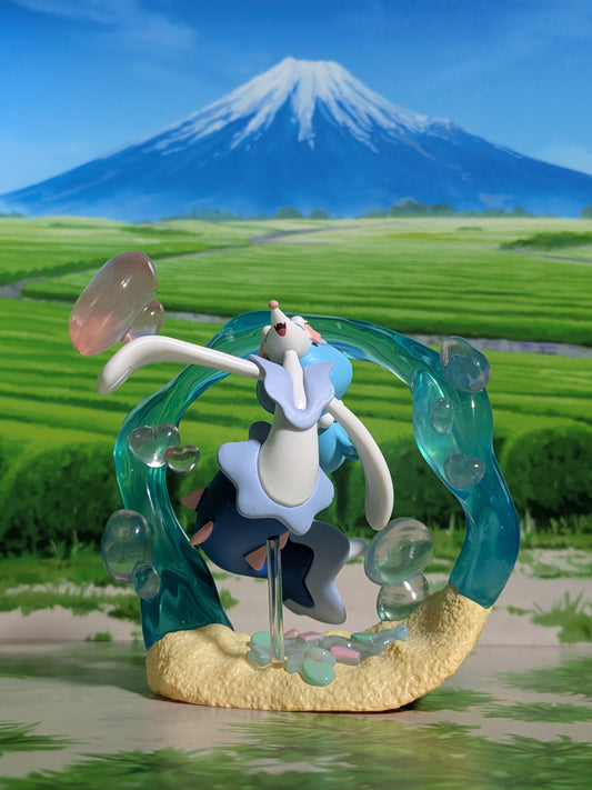 Re-Ment Pokémon Circular Diorama Collection 2 - Oratoria | Primarina (~10cm)