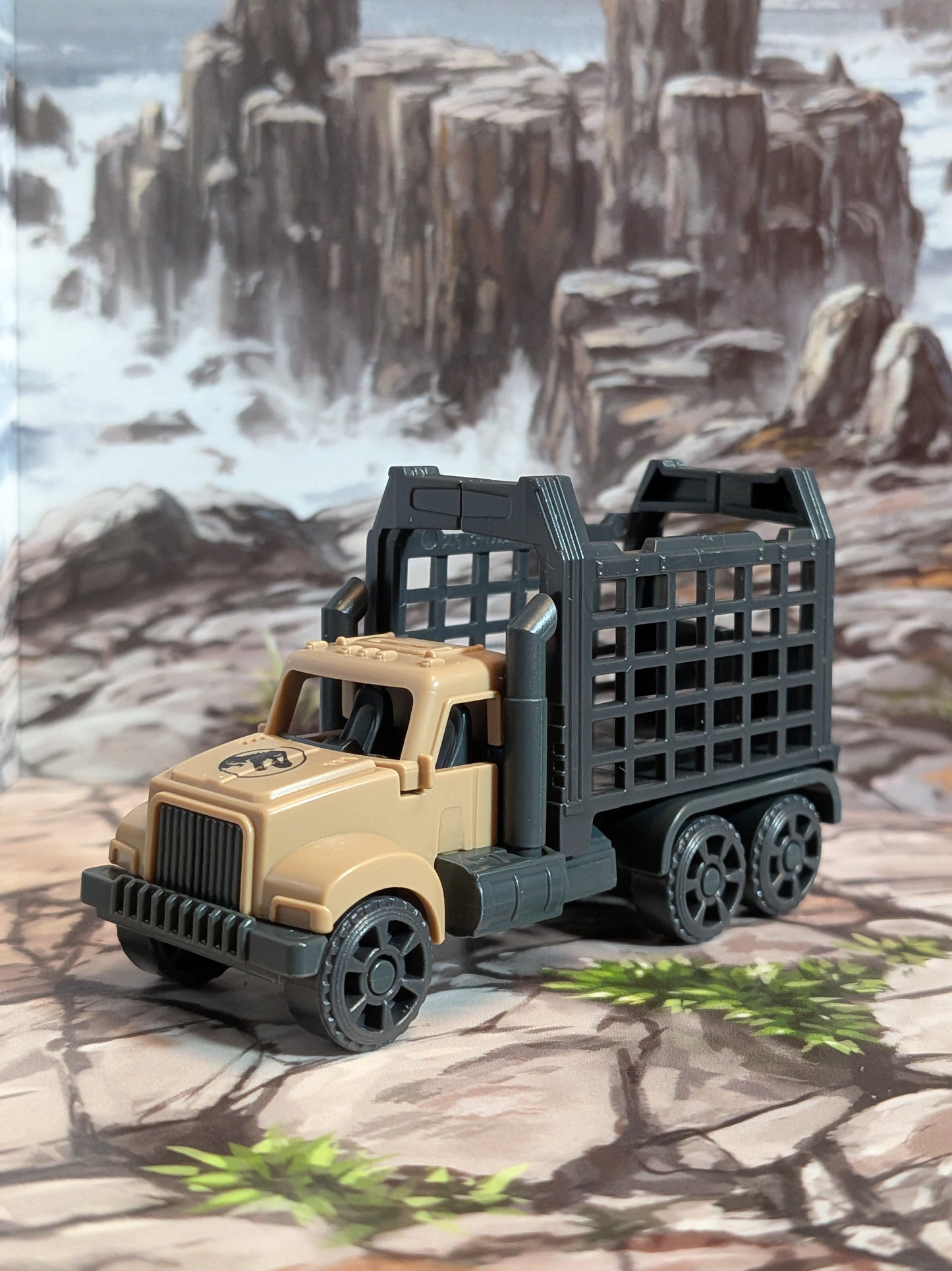 Blokees - Jurassic World Terraventure Ts01 - Heavy-Duty Transporter (~9cm)