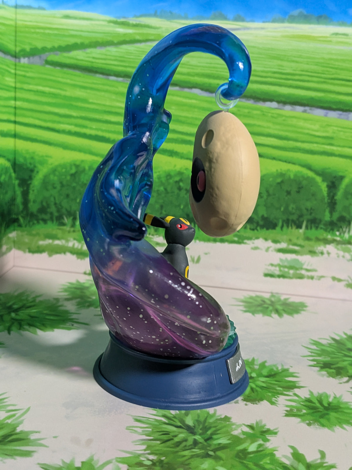 Re-Ment Pokémon Swing Vignette Collection Vol.4 - Noctali & Séléroc | Umbreon & Lunatone (~10cm)