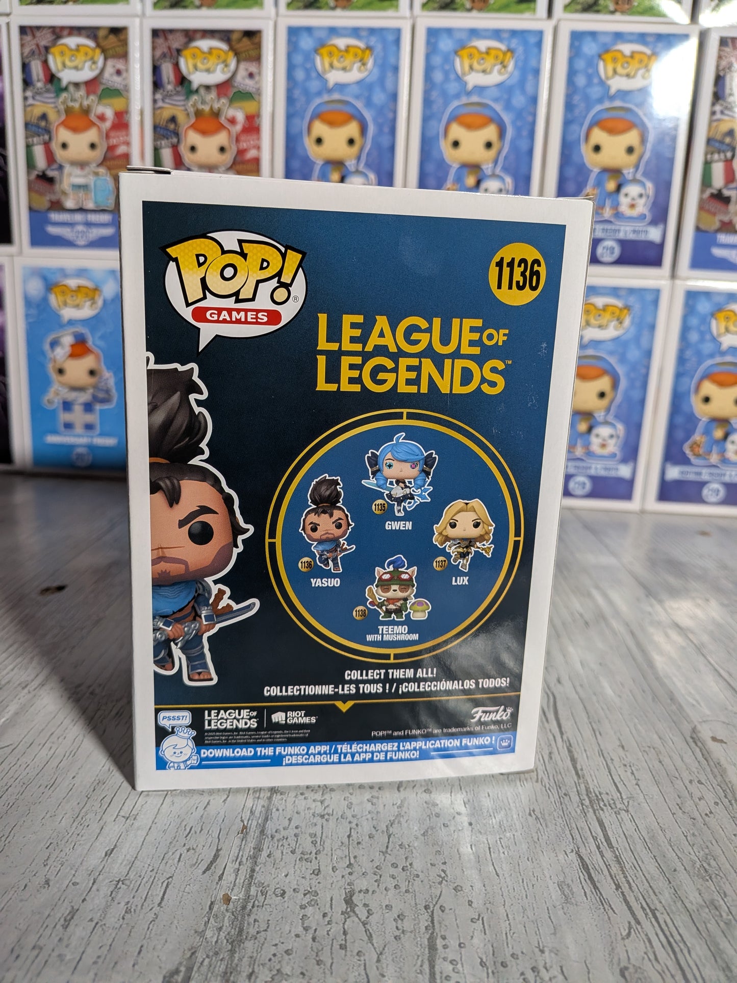 Funko Pop League of Legends #1136 - Yasuo