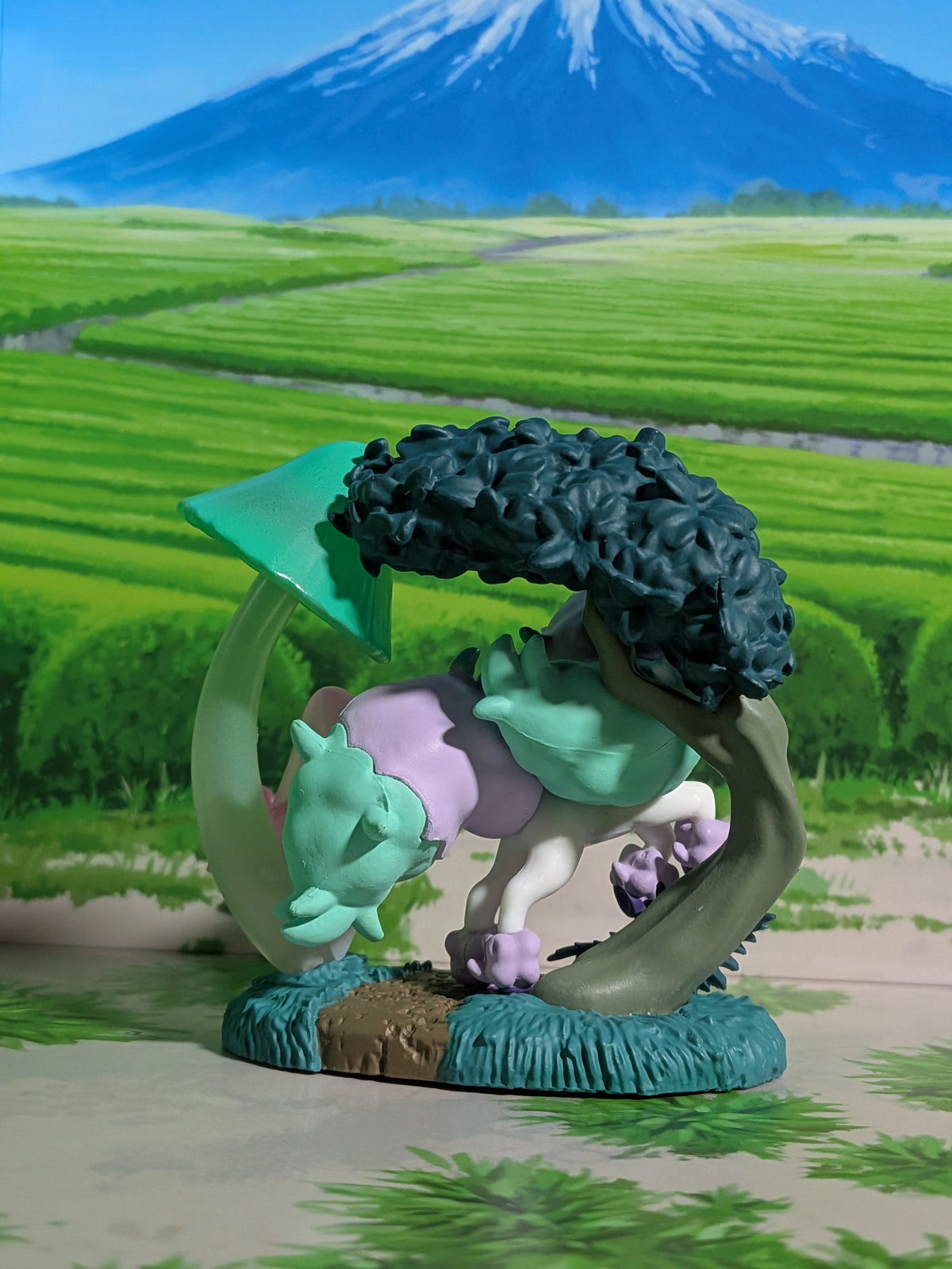 Re-Ment Pokémon - Ponyta de Galar - Circular Diorama