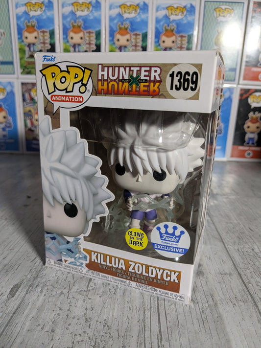 Funko pop 1369 : Killua Zoldyck (Glow)