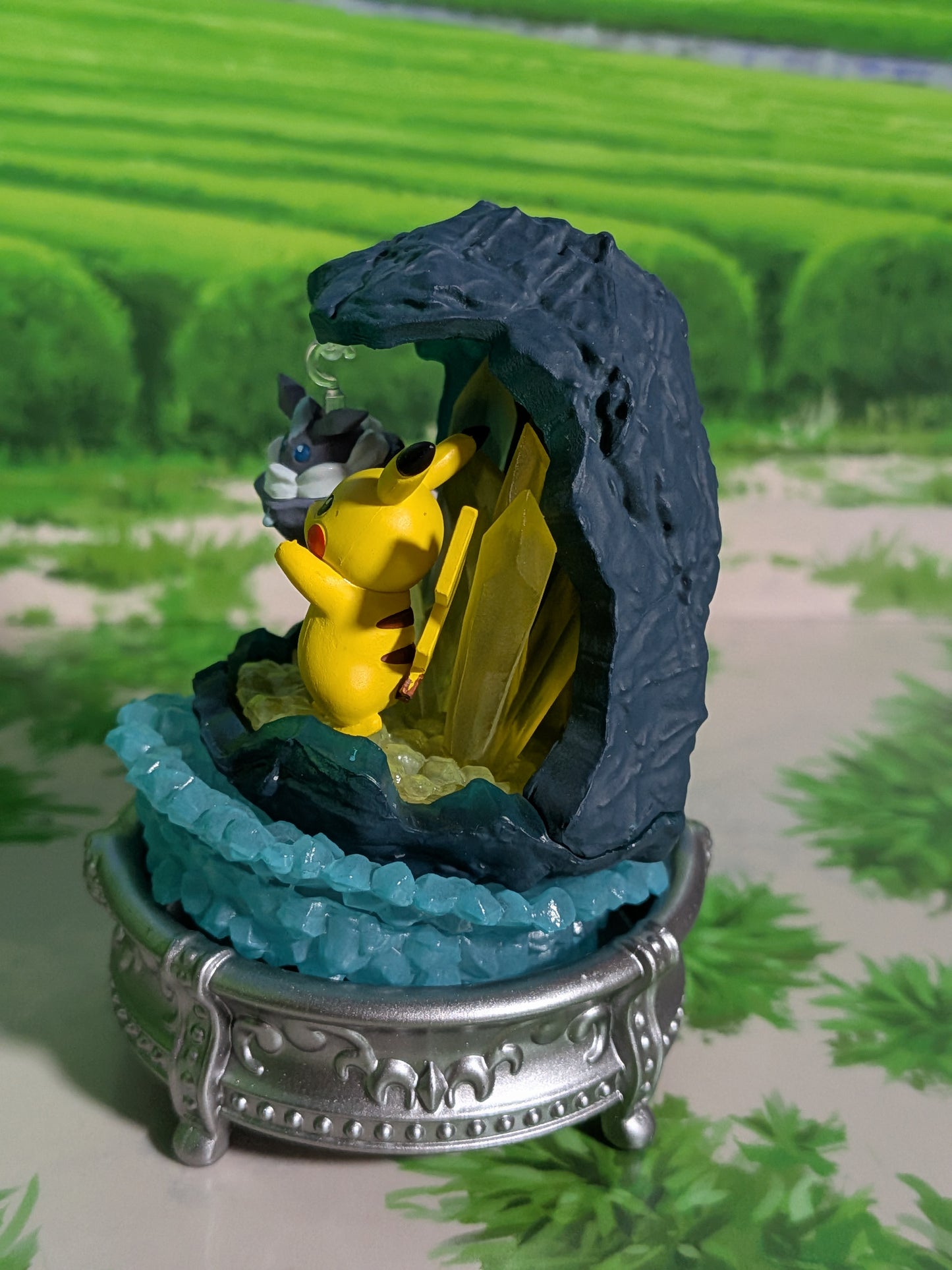 Re-Ment Pokémon - Pikachu & Strassie / Carbink - Gemstone Shining Miracle