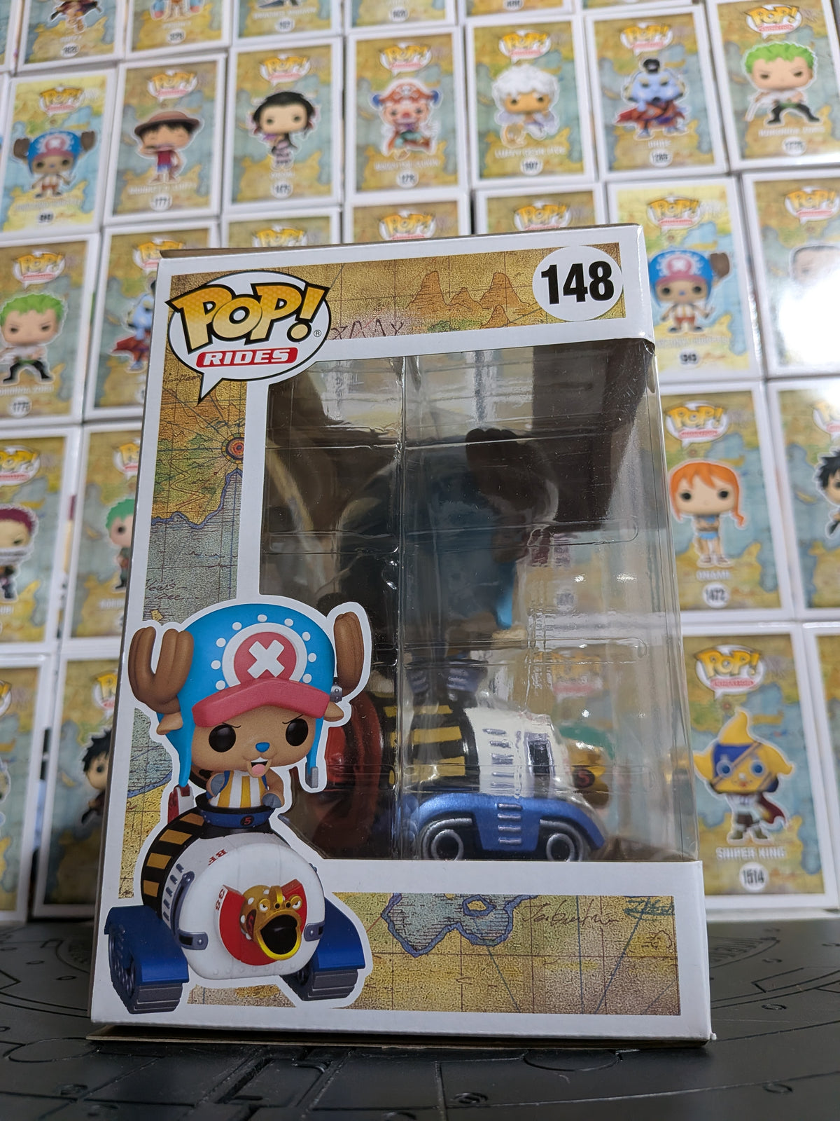 Funko Pop! Rides One Piece #148 - Tony Tony Chopper with Brachio Tank V (Summer Convention 2026 Limited Edition)