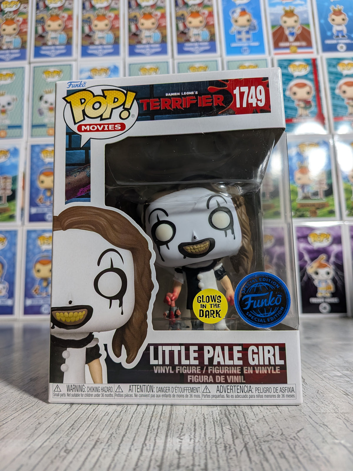 Funko Pop! Movies Terrifier 2 #1749 - Little Pale Girl (Glow in the dark/Special Edition)