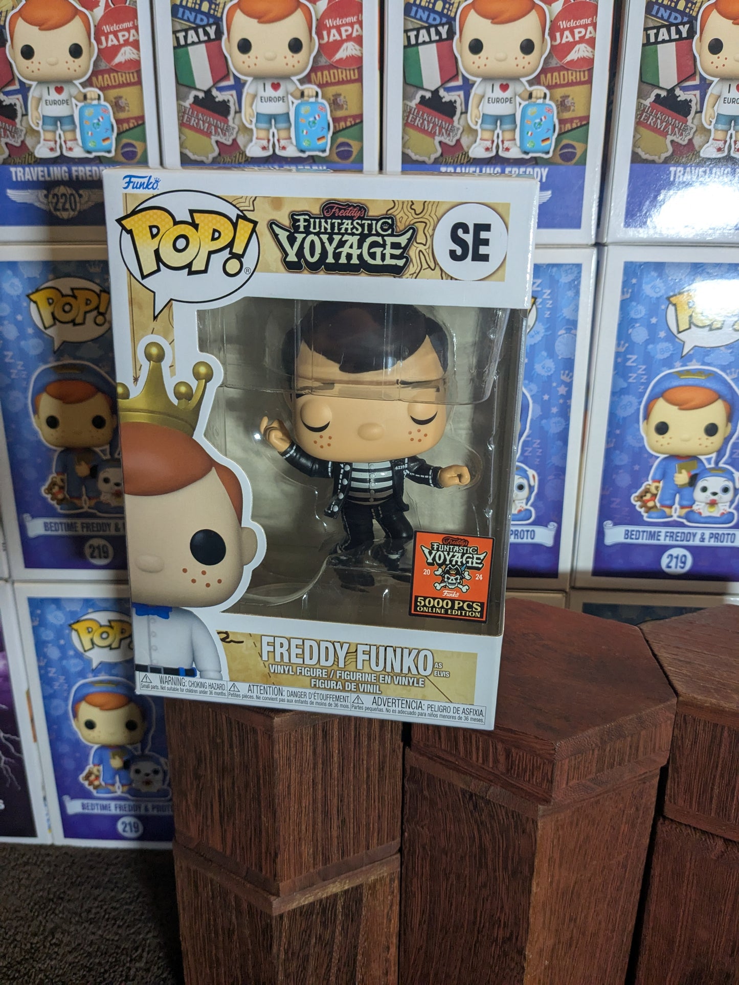 Funko pop SE: Freddy Funko nei panni di Elvis (5000 pezzi)