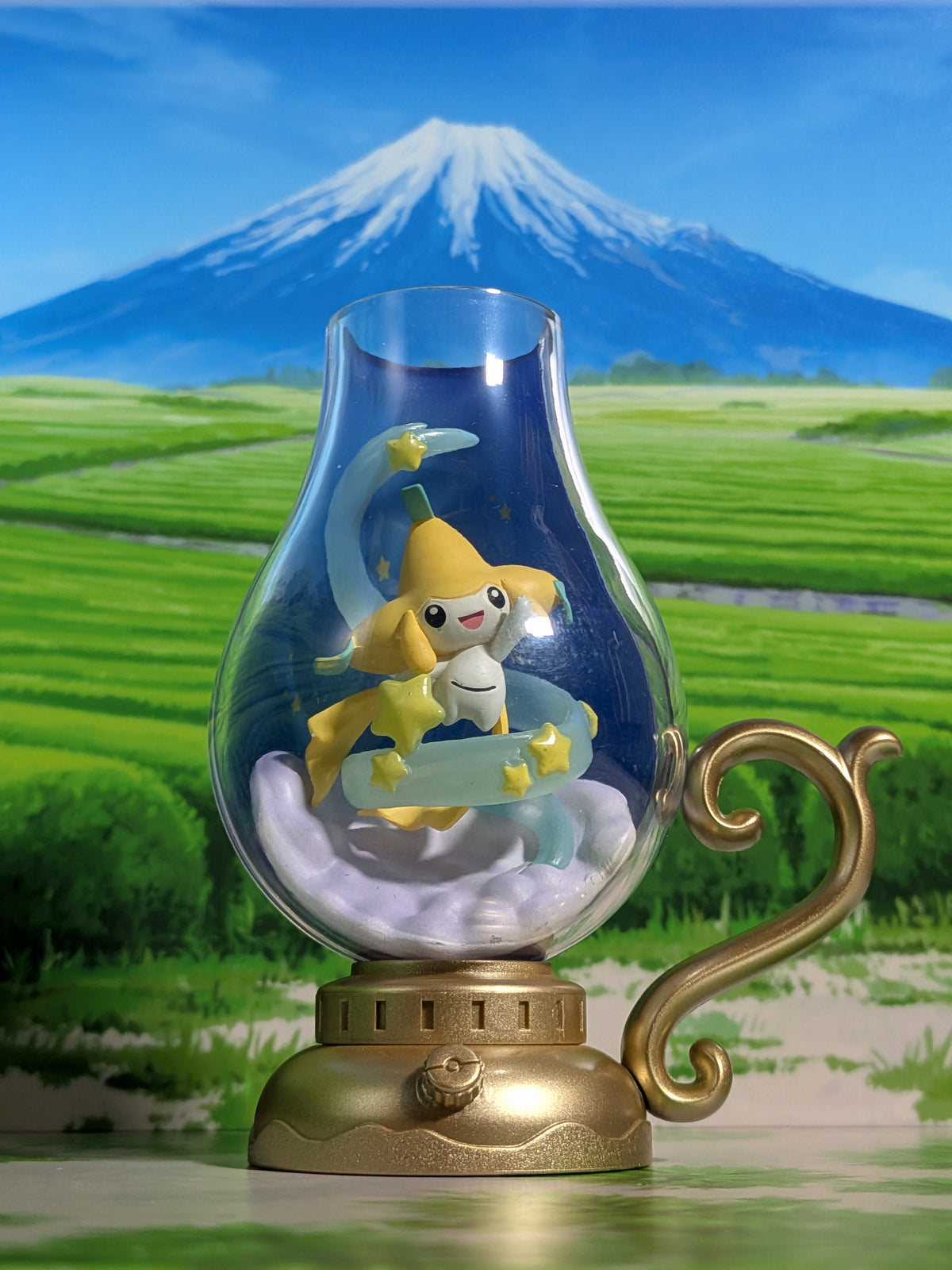 Re-Ment Pokémon Lantern Diorama - Jirachi (~10 cm)