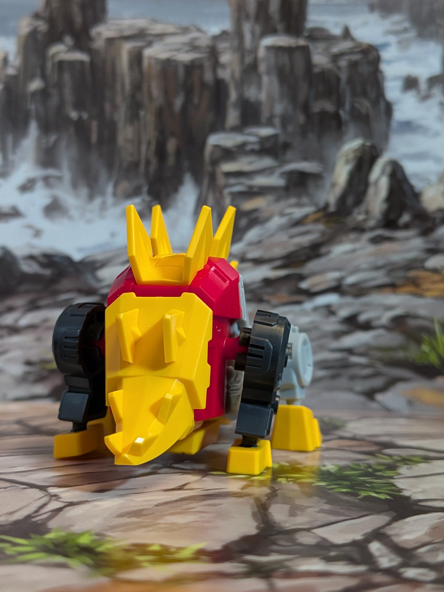 Blokees - Transformers Defender Version 06 - Snarl-Stegosaurus (~4-6cm)